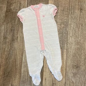Vintage Baby Dior Footed One Piece